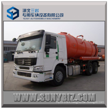 20m3 Sinotruk HOWO Vacuum Suction Sewage Tank Truck